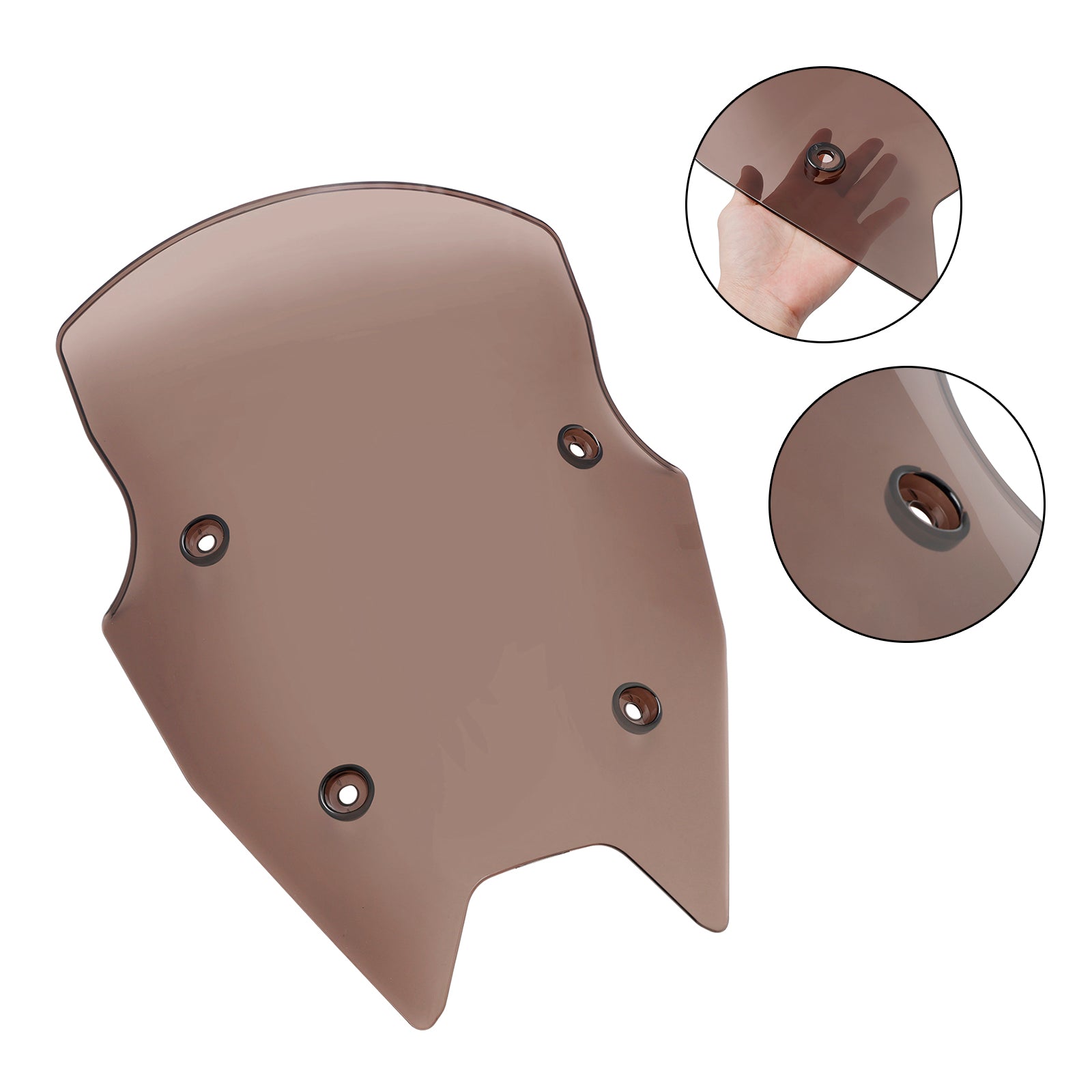 BMW R1200R 2015-2018 R1250RS 2019-2024 vindrutan vindruta