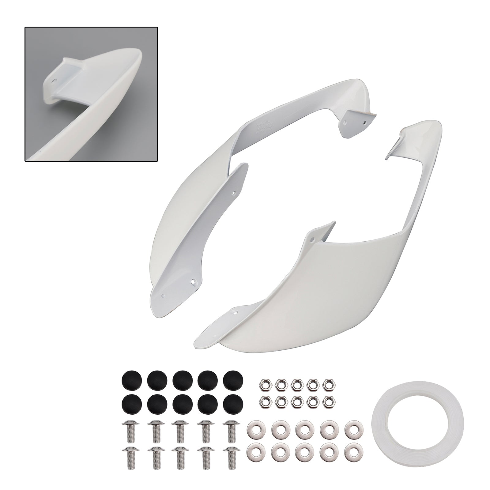 2021-2024 Yamaha YZF R1 R1M Voorzijde Winglets Vleugels Spoiler Kuip