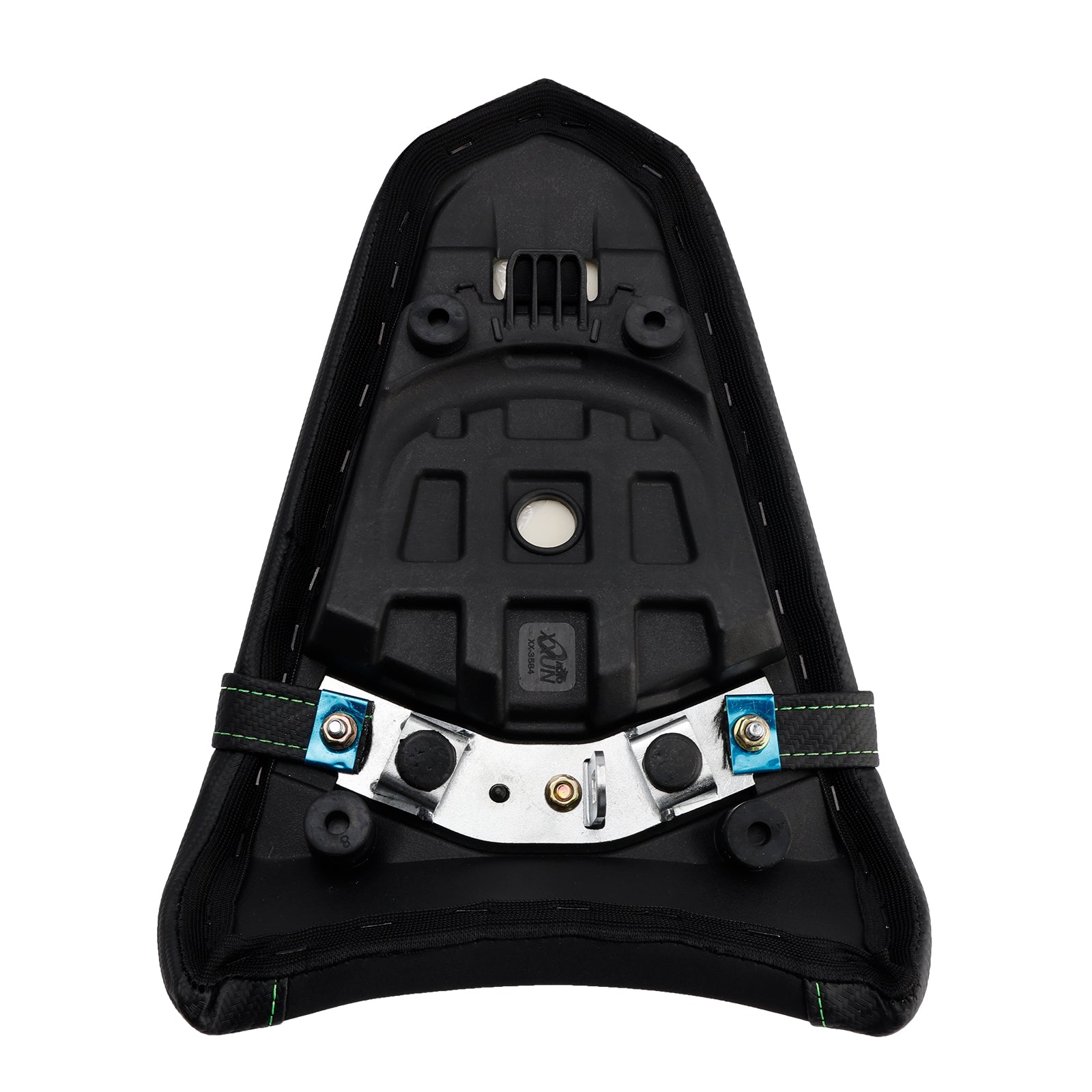 17-25 Kawasaki Ninja Z650 Rear Passenger Seat Pillion Saddle Flat Green