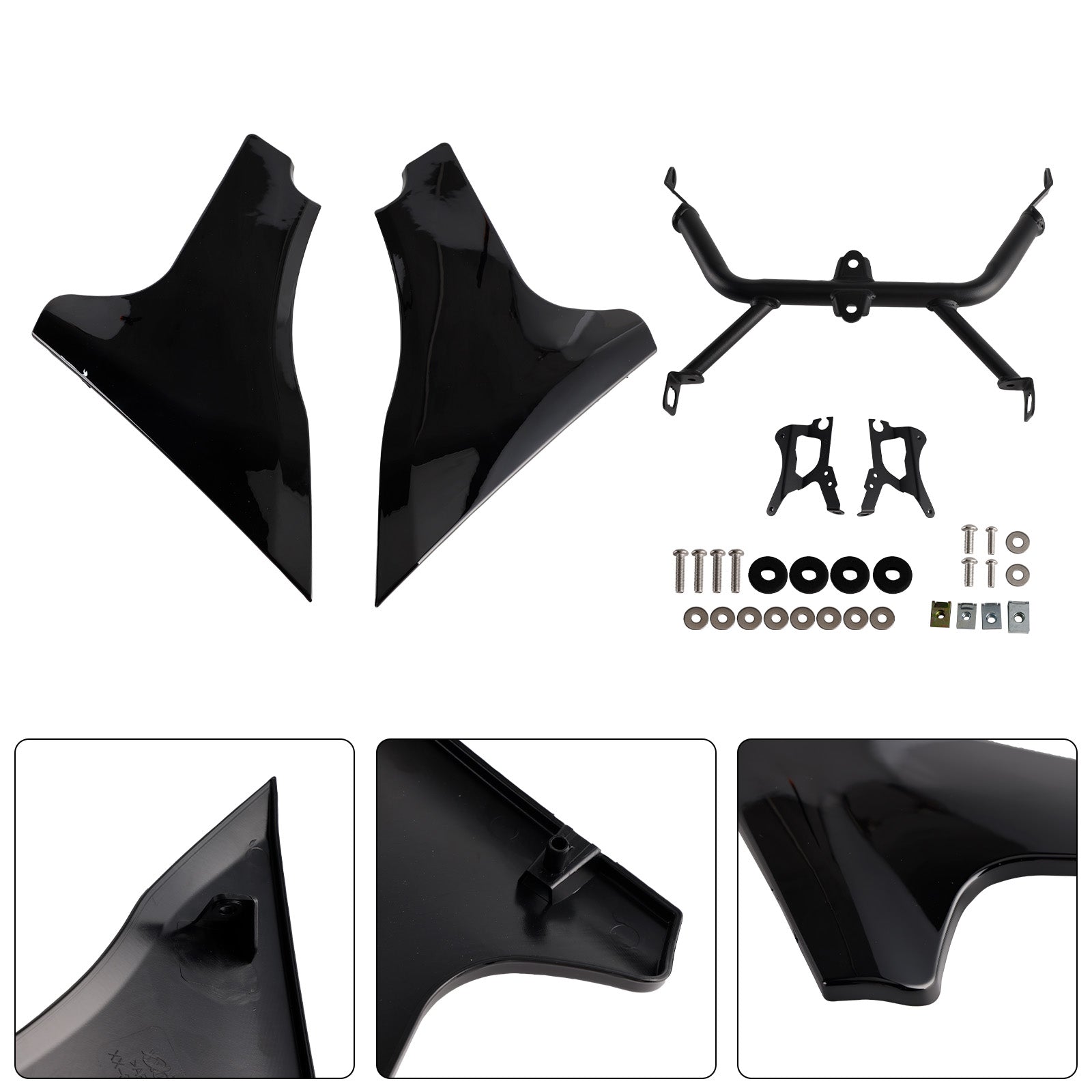 23-25 CVO 121 117 Road Glide FLTRXSESide Panel Brackets Support Spoiler