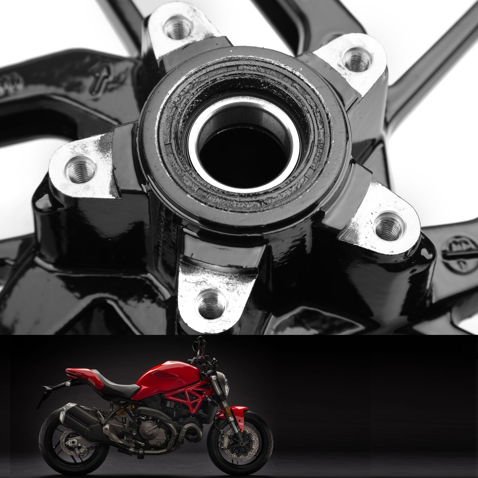 Complete Front Wheel Rim For Ducati 899 959 1199 Panigale Corse 2013-2018