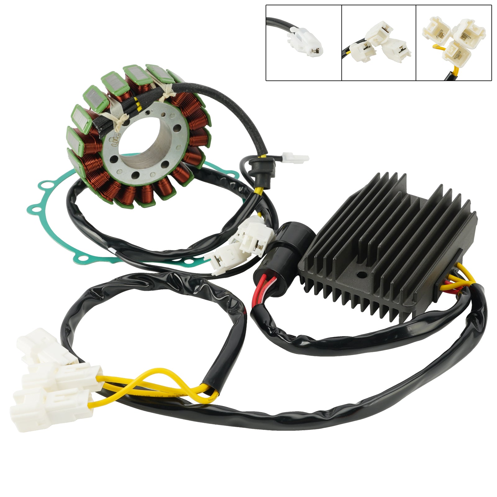 2004-2006 Kawasaki ZX1200 NINJA ZX12R Magneto Stator Regulator med packning