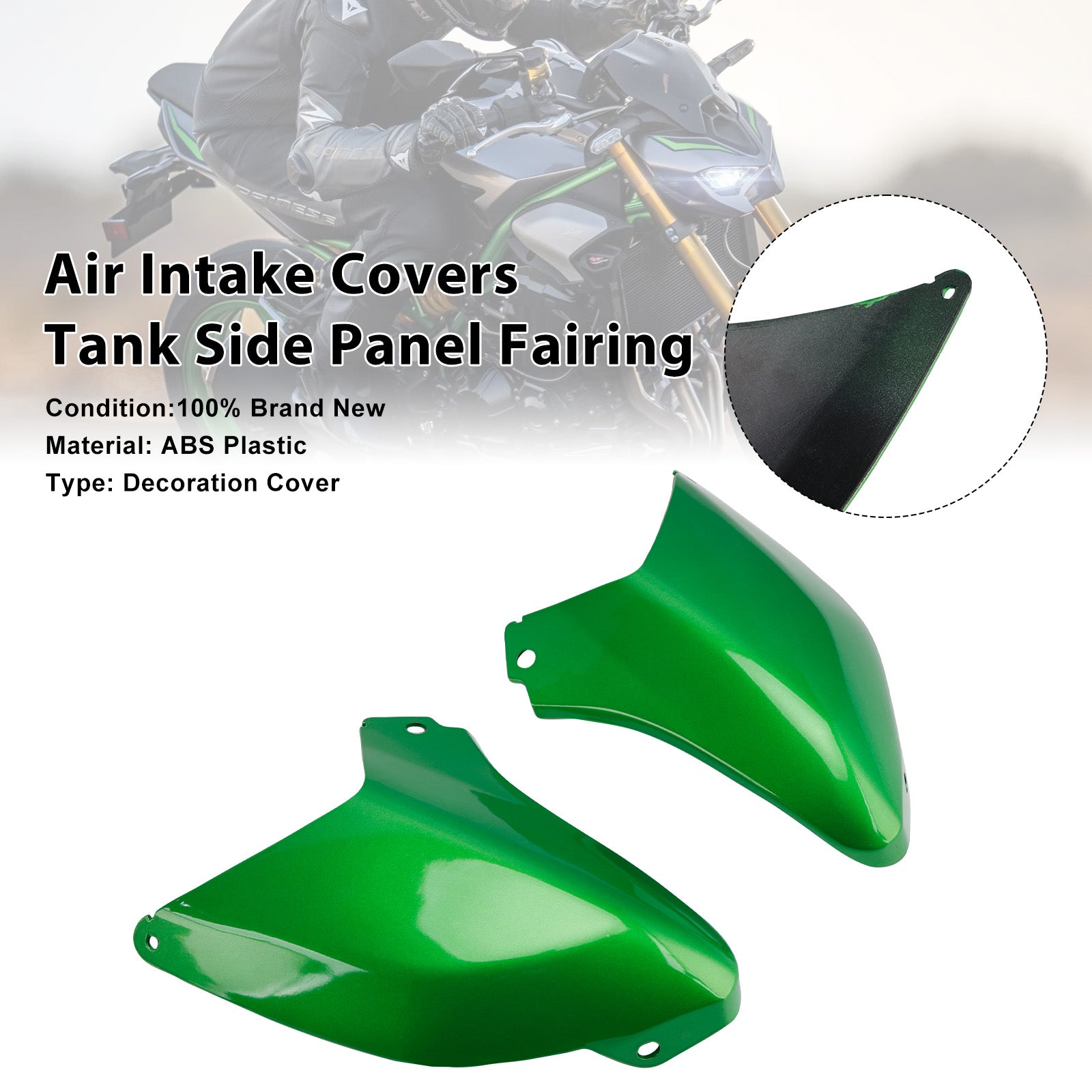 2025-2026 Kawasaki Z900 Air Intake Covers Tank Side Panel Fairing