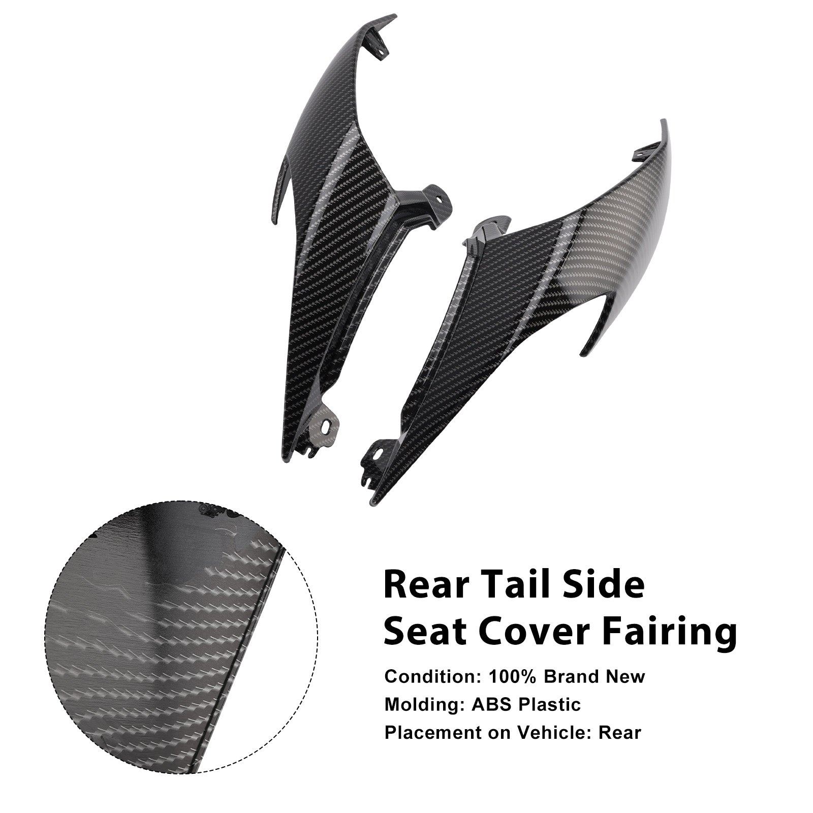 Street Triple 765 R RS 2020-2025 Rear Tail Side Seat Cover Fairing