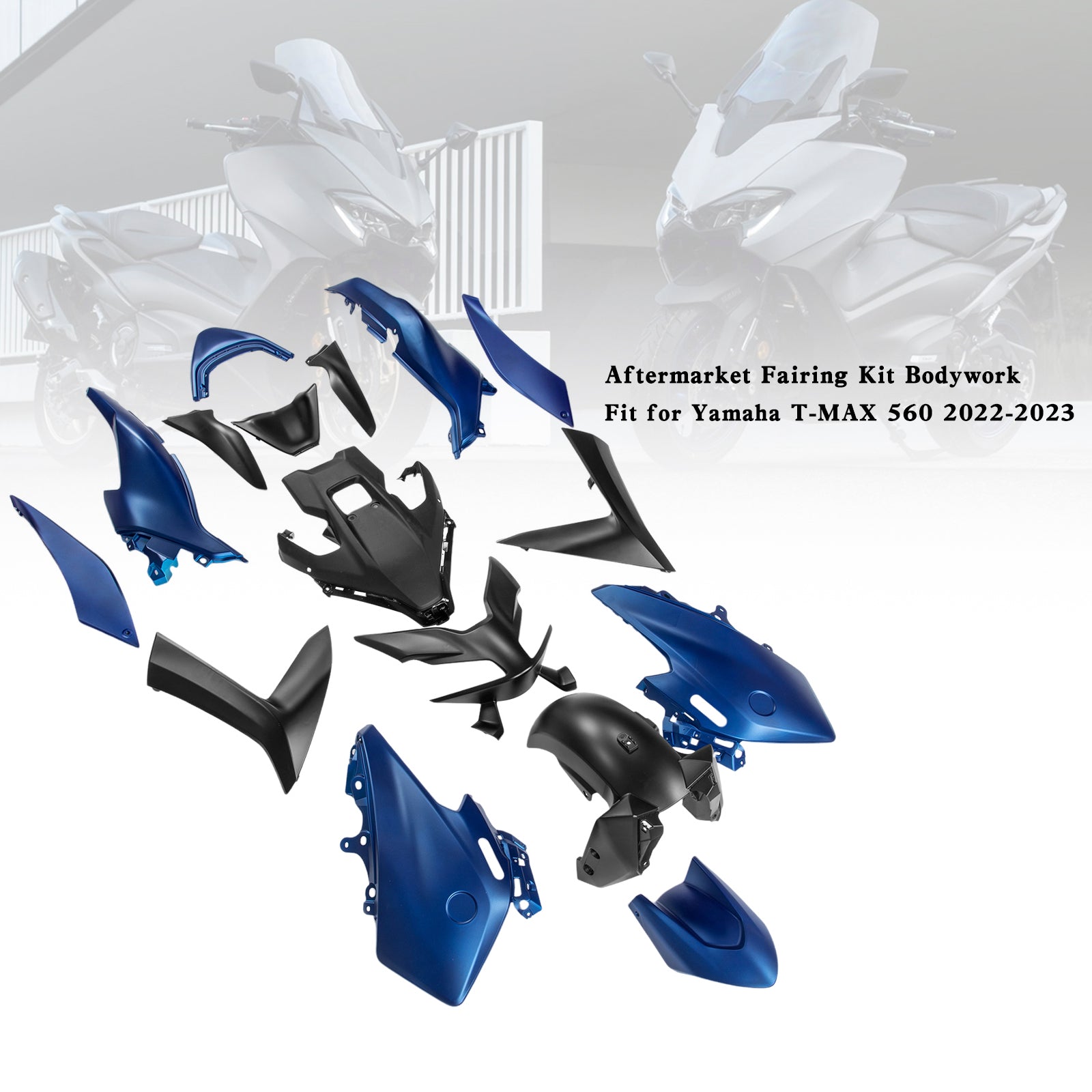 Amotopart 22-24 Yamaha T-MAX 560 Fairing Kit Collection