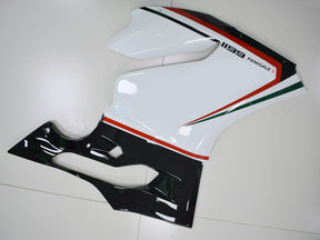 Amotopart 2012-2015 1199/899 Ducati Kit carenatura Bianco&amp;Nero
