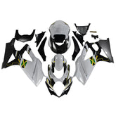 Amotopart 2007-2008 K7 GSXR1000 Suzuki Kit carena bianco e nero