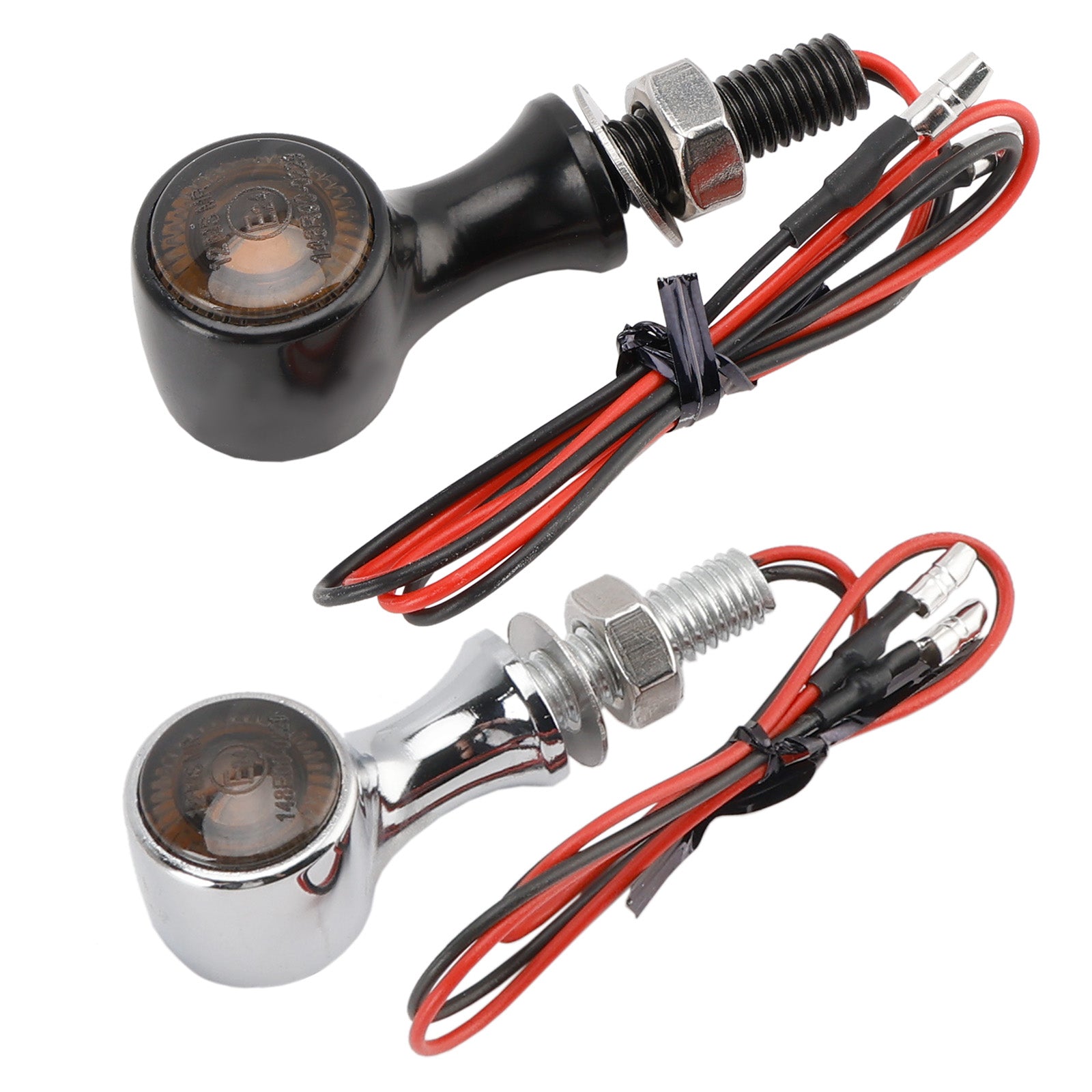 Universal Motorcycle 12V LED Turn Signal Indicator Light 8mm