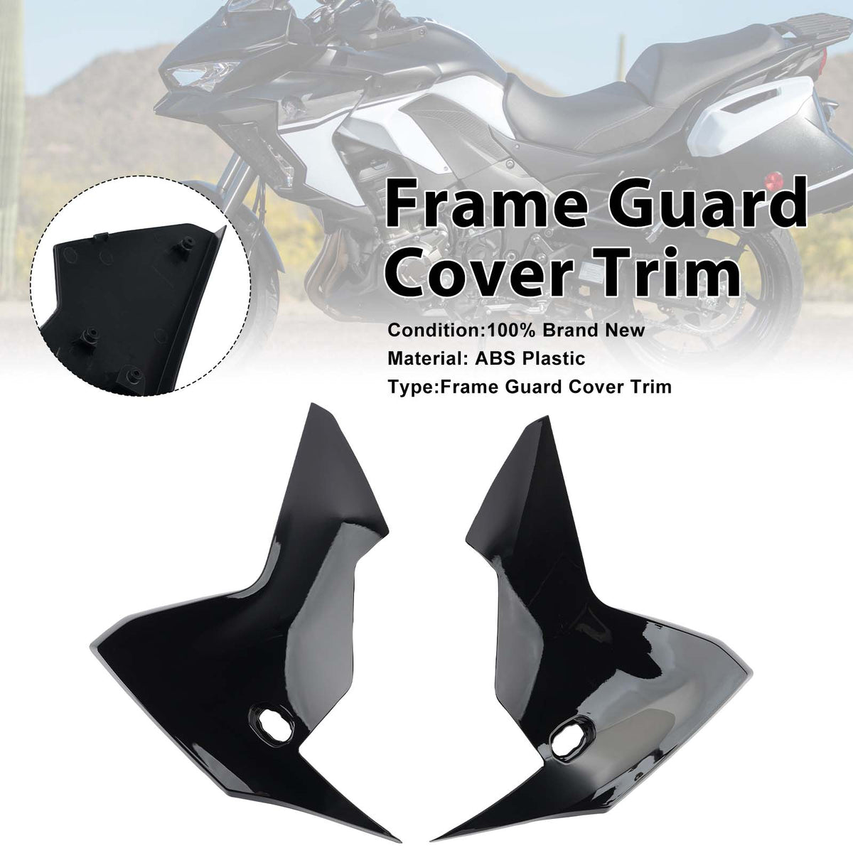 2019-2024 Kawasaki Versys 1000 Frame Guard Side turn signal Fairing