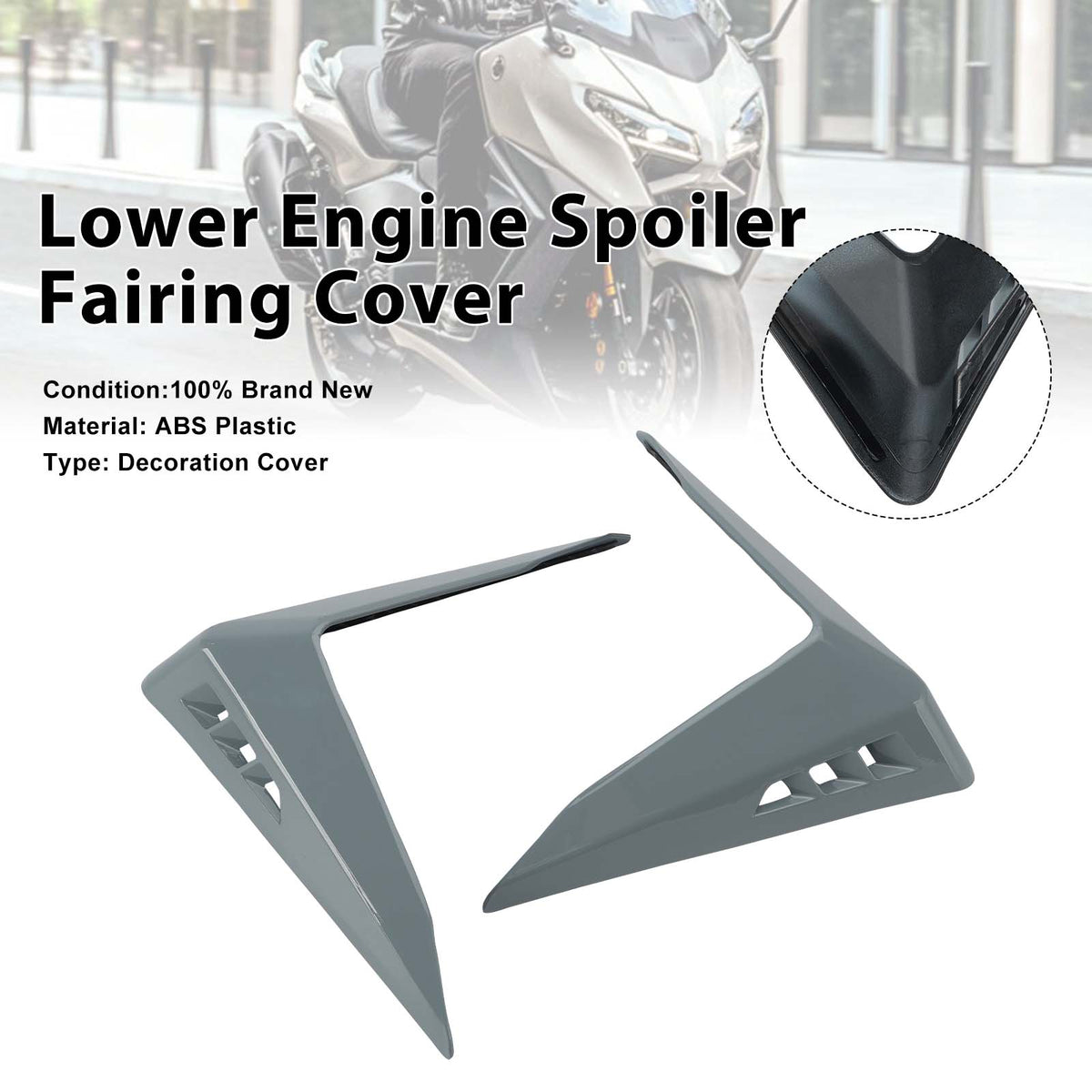 2025-2026 Yamaha T-MAX 560 Lower Engine Spoiler Fairing Cover