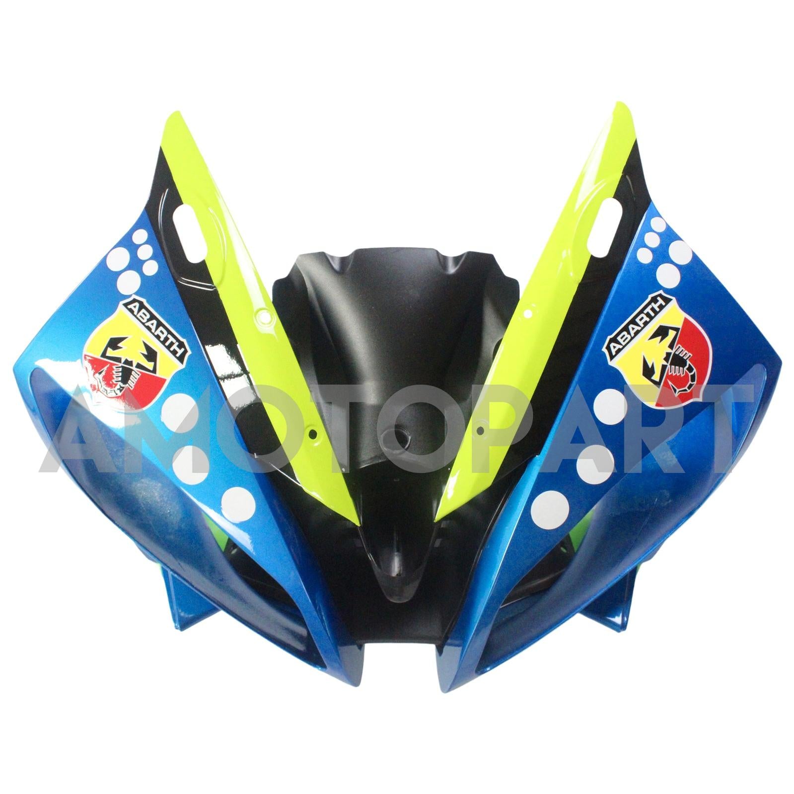 Amotopart 2006-2007 YZF 600 R6 Yamaha Blue&Green Fairing Kit