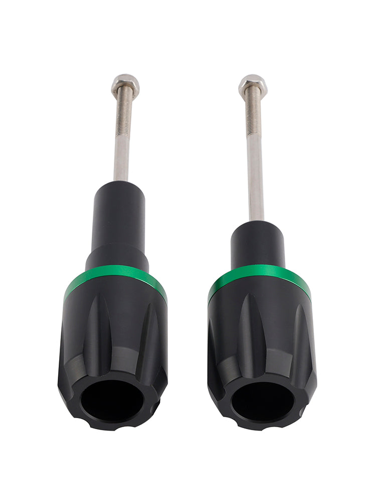2017-2023 Kawasaki Ninja 650 CNC Anti-Crash Sliders Sliders Protector Green