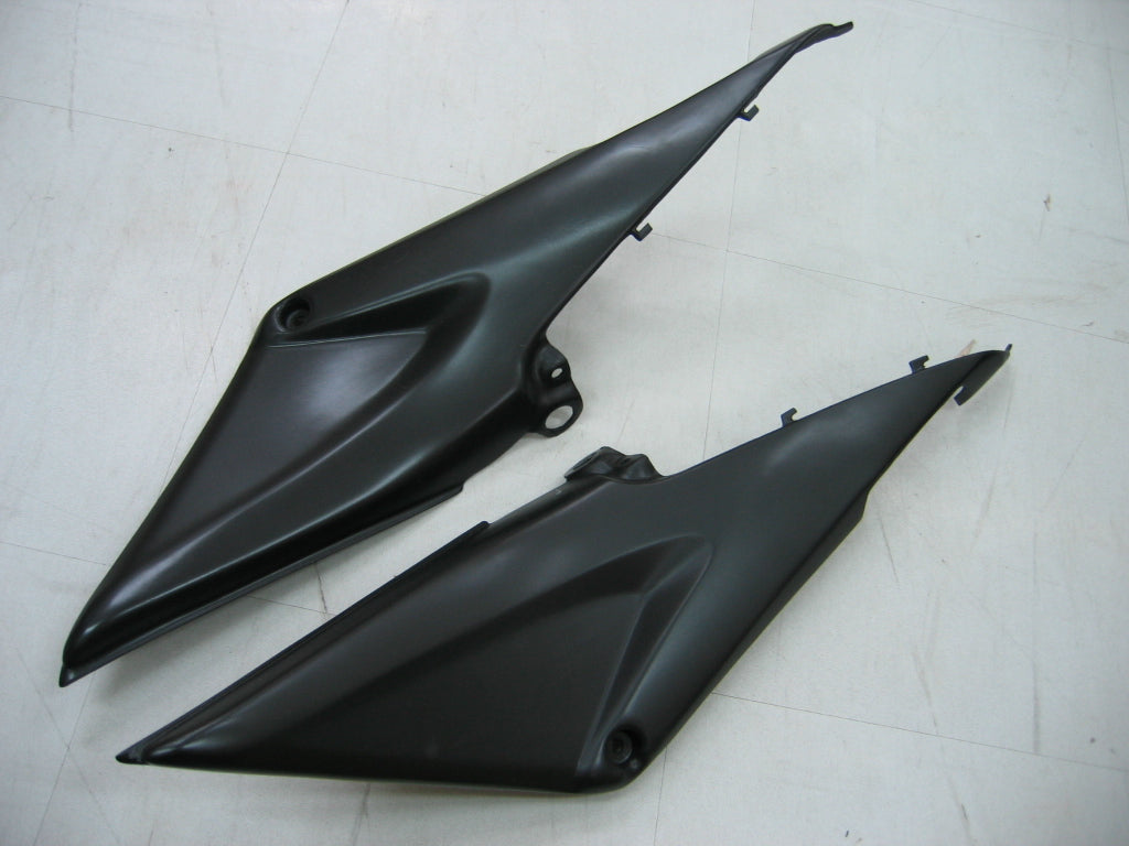 Amotopart 2005-2006 ホンダ CBR600RR ブラック&シルバー アクセント フェアリングキット