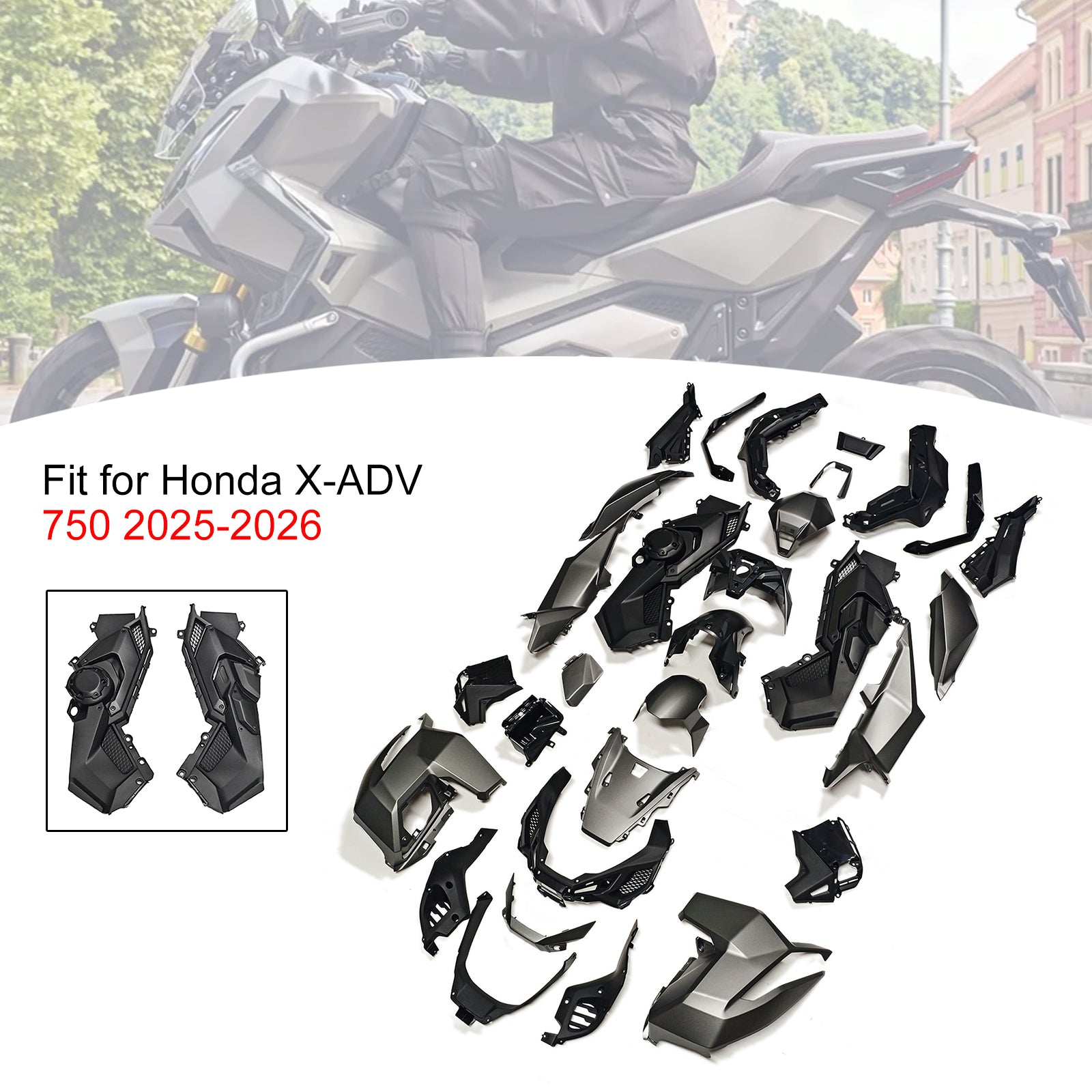Amotopart 2025-2026 Honda X-ADV 750 Collection de kits de carénage