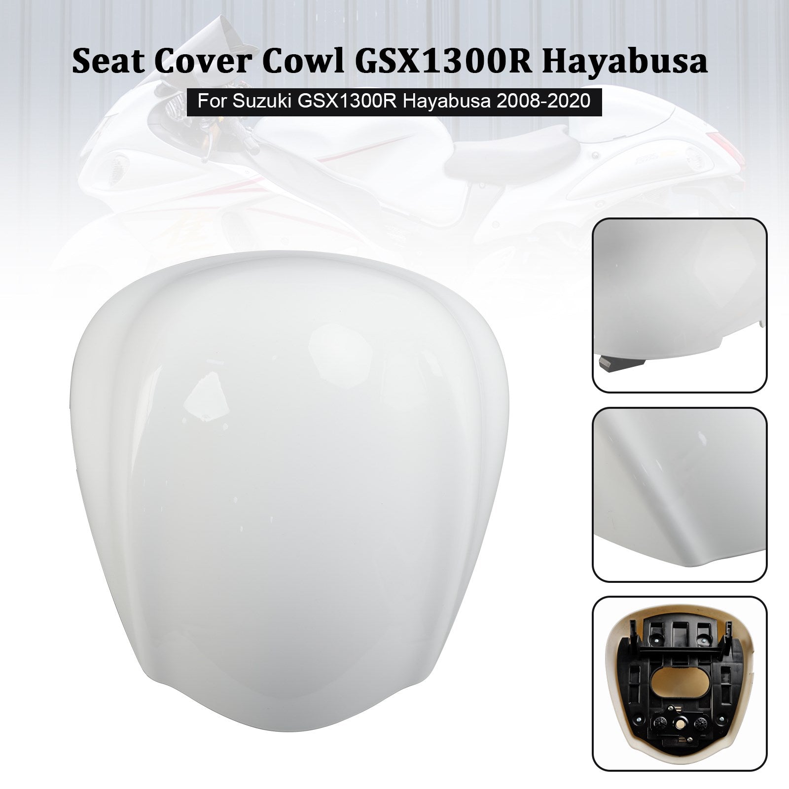 08-20 Suzuki GSX1300R GSX-R1300 Hayabusa Rear Seat Fairing Cover