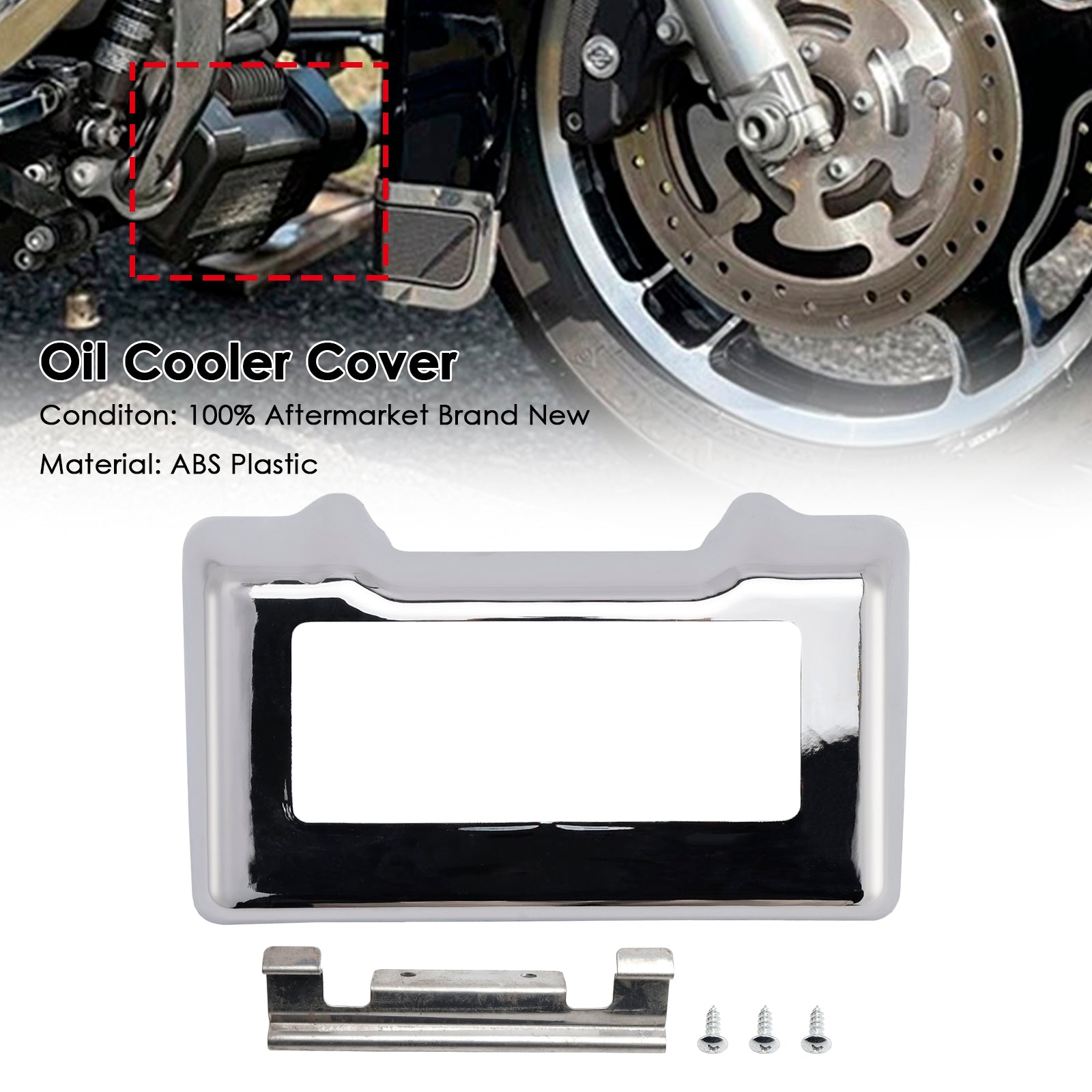 2011-2016 Touring Road King Street Glide Oil Cooler Cover