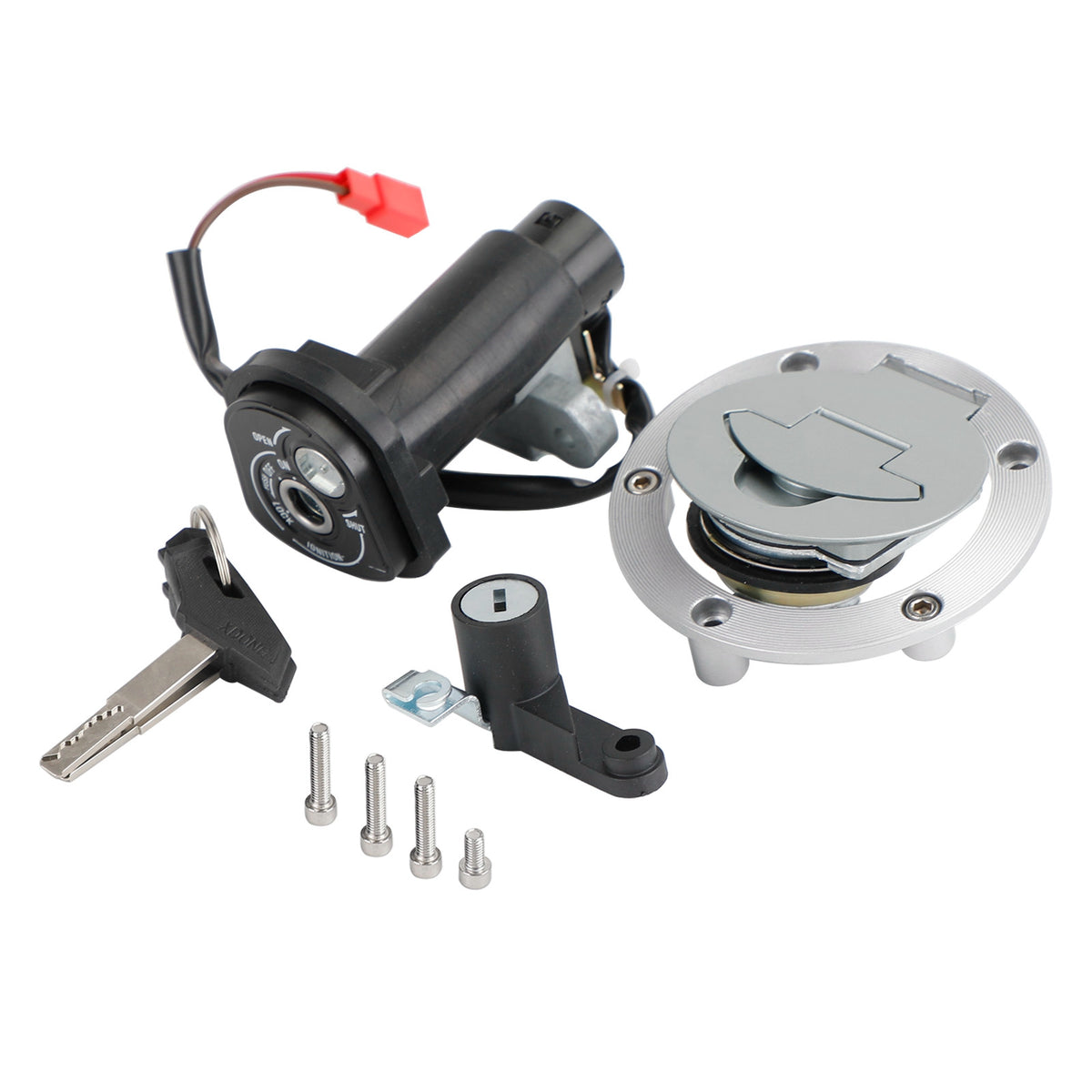 Ignition Lock Key Set W/ Gas Cap & Seat Lock For Yamaha YZF R15 / SP 2013-2018