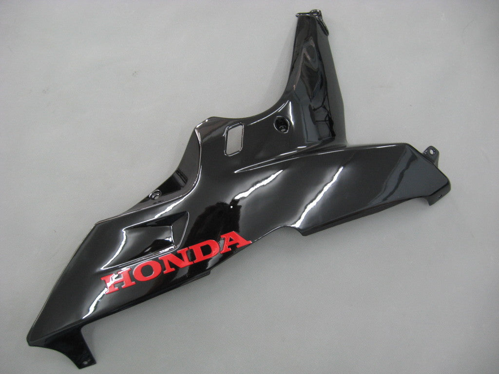 Amotopart 2007-2008 Honda CBR600RR Kit de carenado azul y plateado