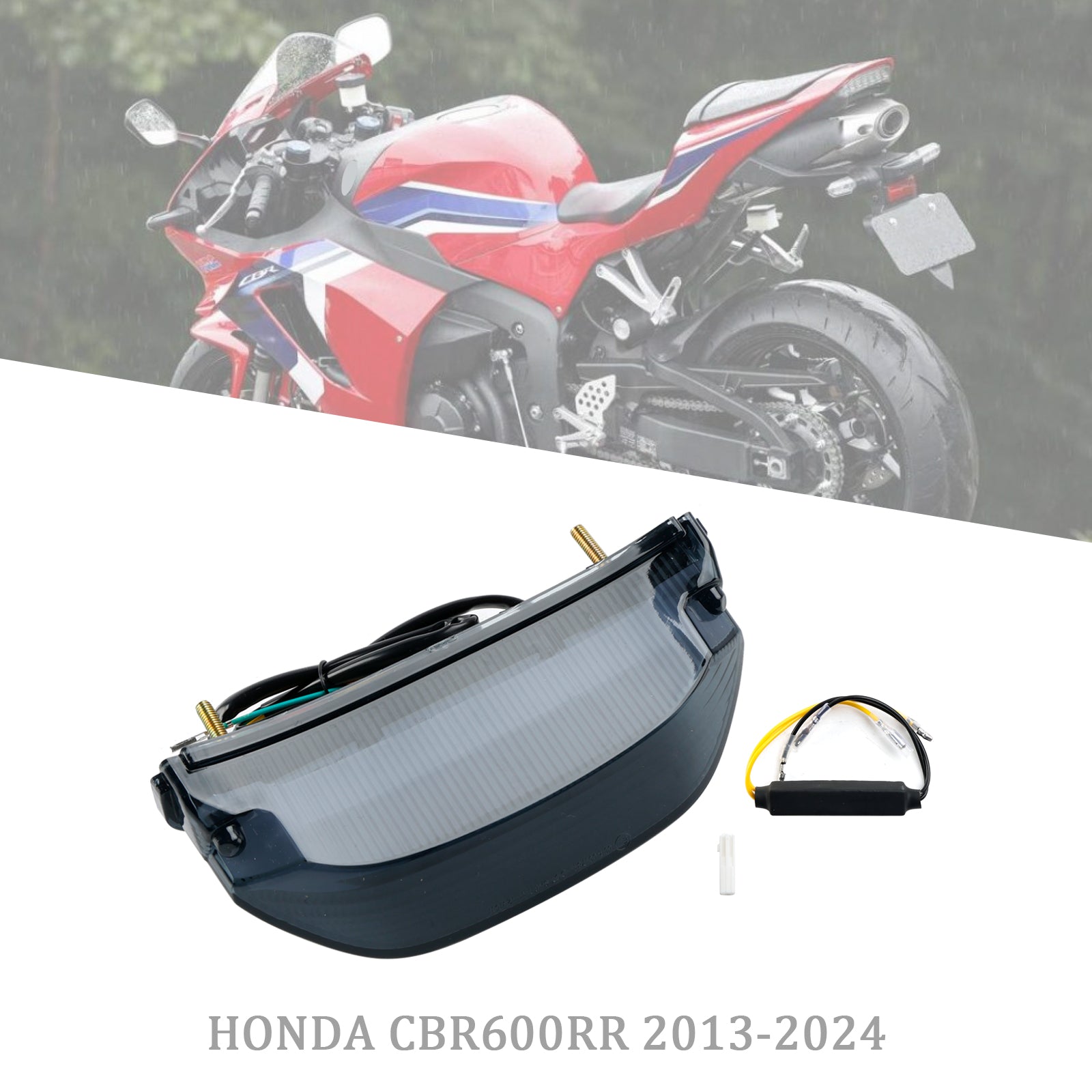 13-24 HONDA CBR600RR LED Indicatori di direzione del freno posteriore della coda