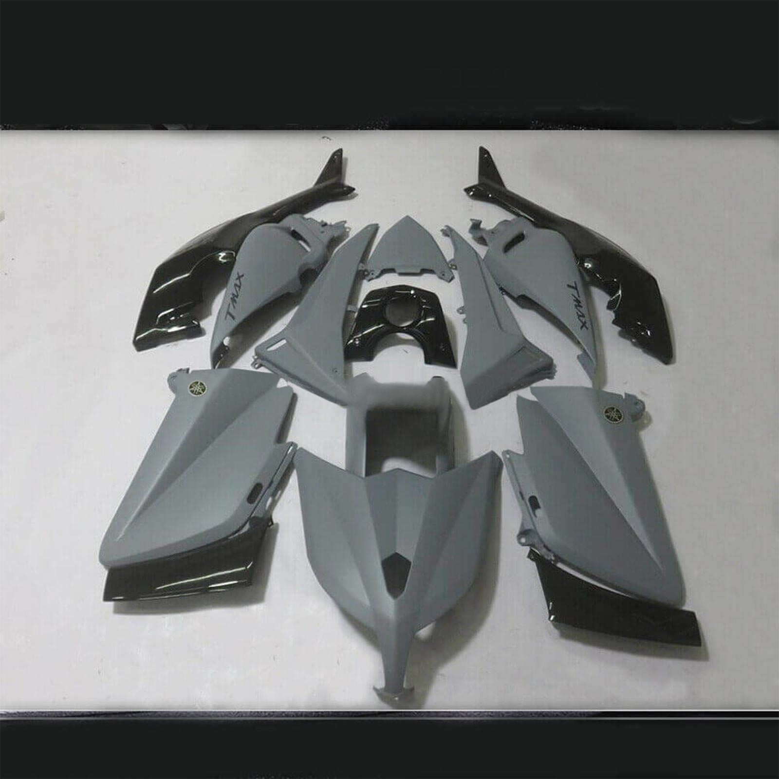 Amotopart 2012-2014 Yamaha T-Max TMAX530 Matte Grey Fairing Kit