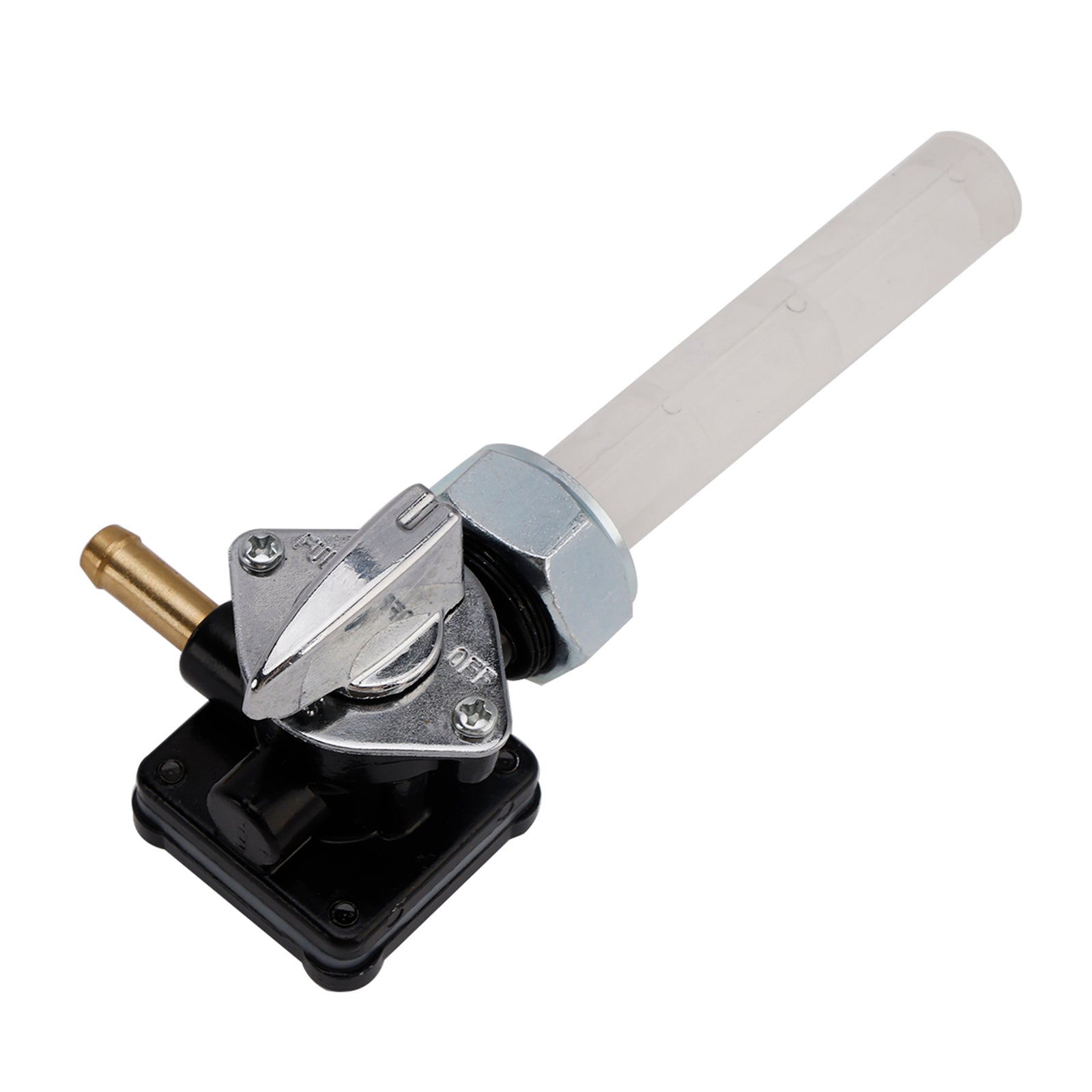 1995-2001 Gas Dyna Low Rider FXDL Válvula de llave de combustible para tanque, llave de purga compatible con 61338-94D