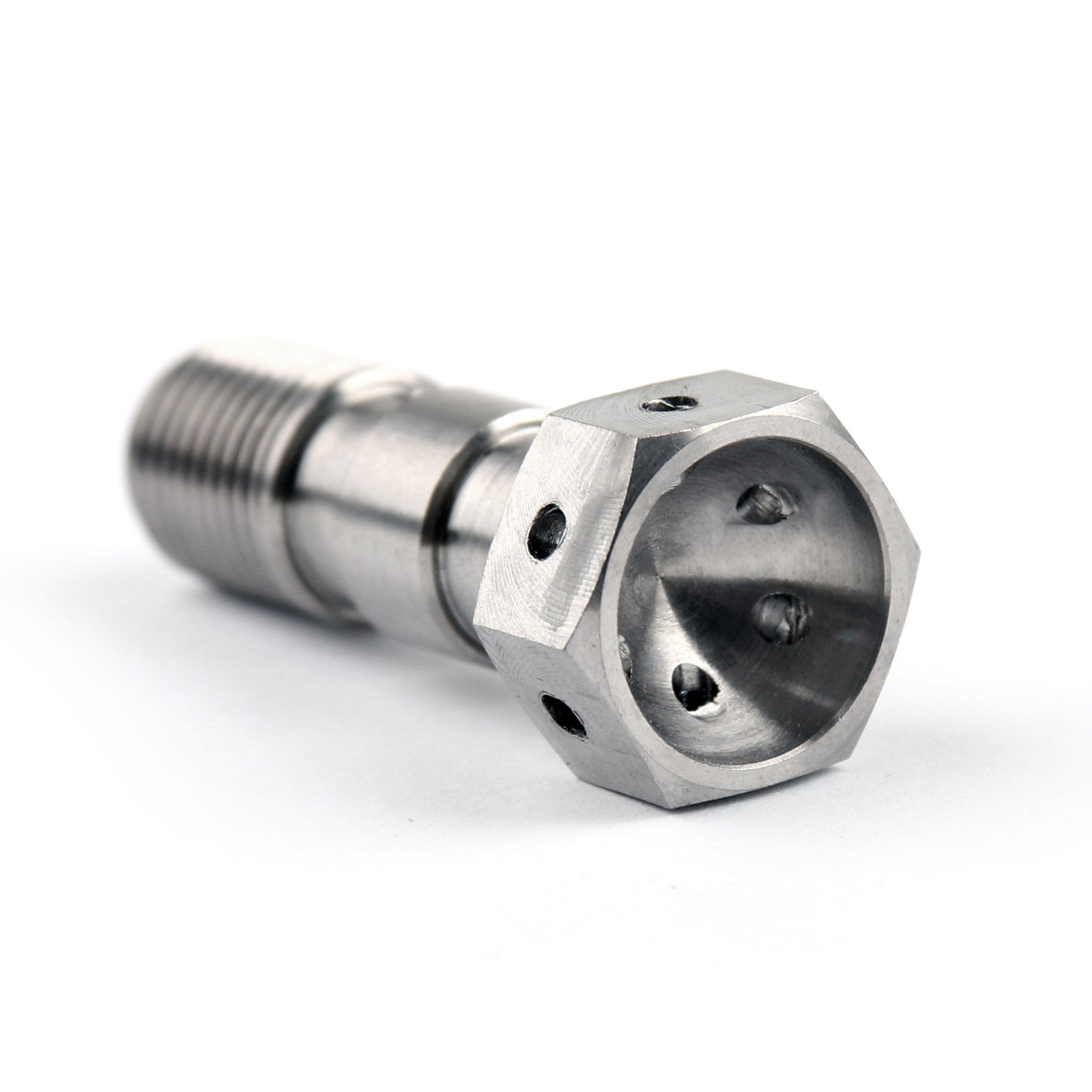 1x Double Banjo Bolt Screw Ti-GR5 M10 x 1.0 Brake Master Cylinder 30mm Long