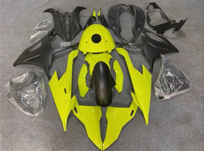 Amotopart 2019-2022 BMW M1000RR S1000RR Kit de carenado amarillo negro