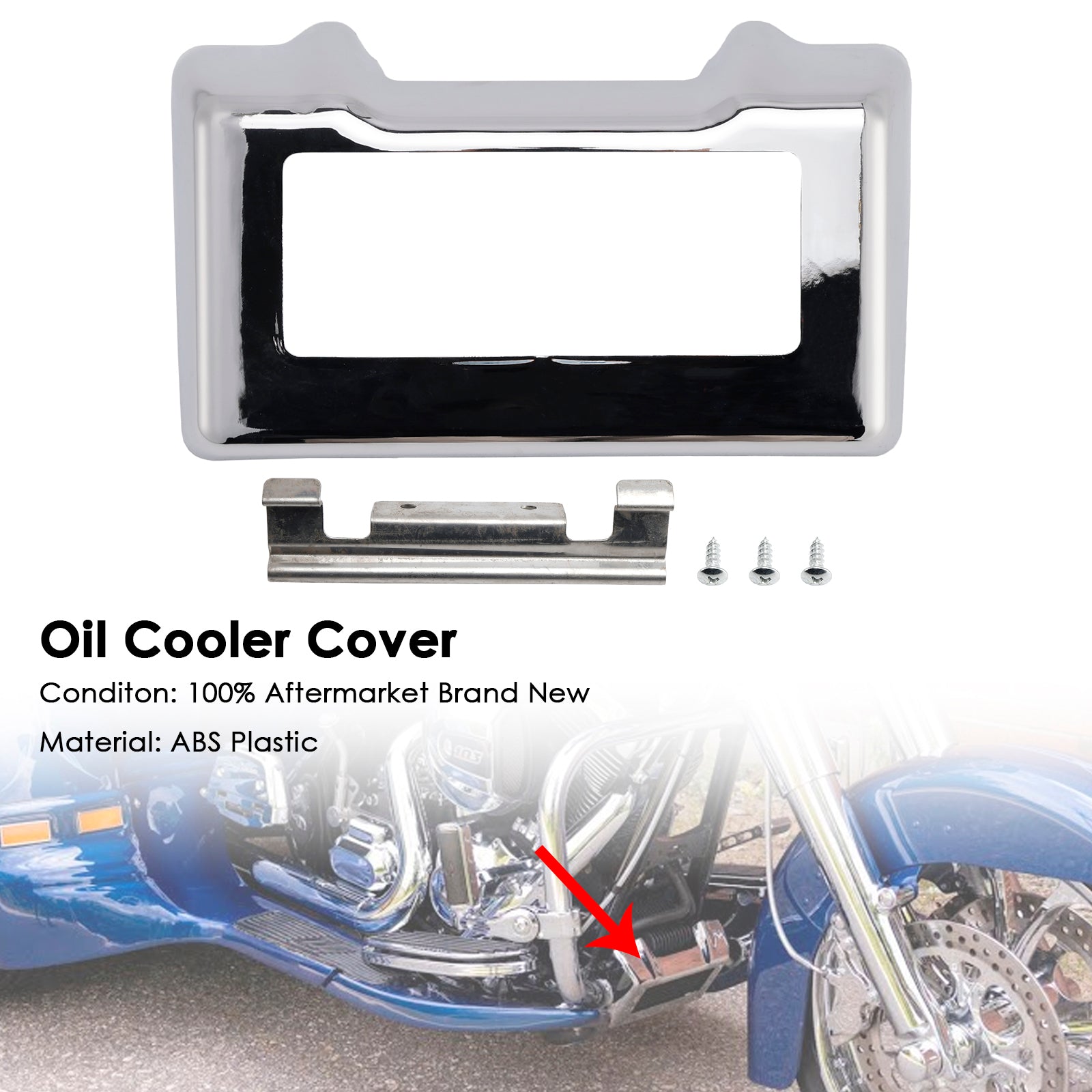 2011-2016 Touring Road King Street Glide Oil Cooler Cover