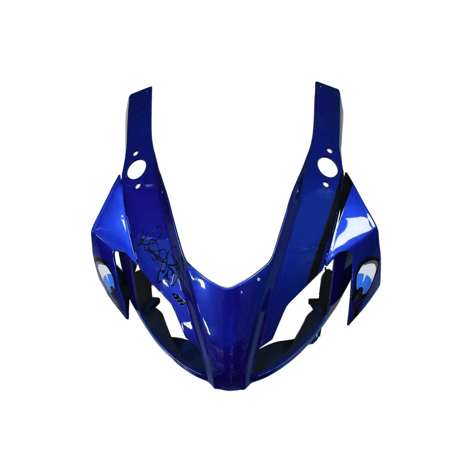 Amotopart Aprilia 2006–2011 RS125 blau-gelbes Monster-Verkleidungsset