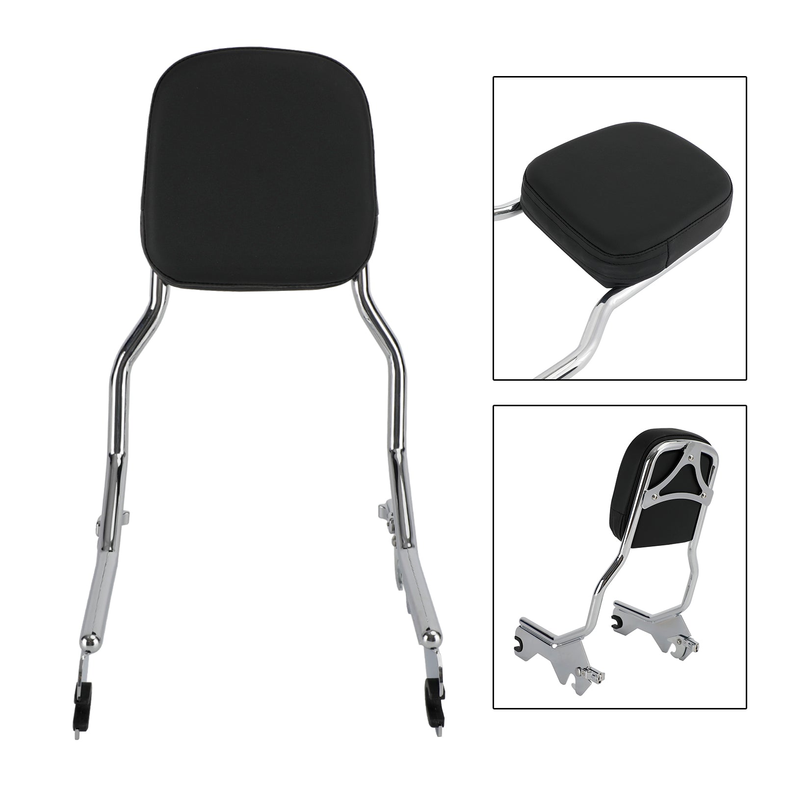 Street Bob FXBB Softail Slim FLSL Deluxe FLDE Passenger Sissy Bar Backrest