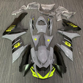 Amotopart 2011-2024 GSXR 600/750 Suzuki Grey&Black Fairing Kit