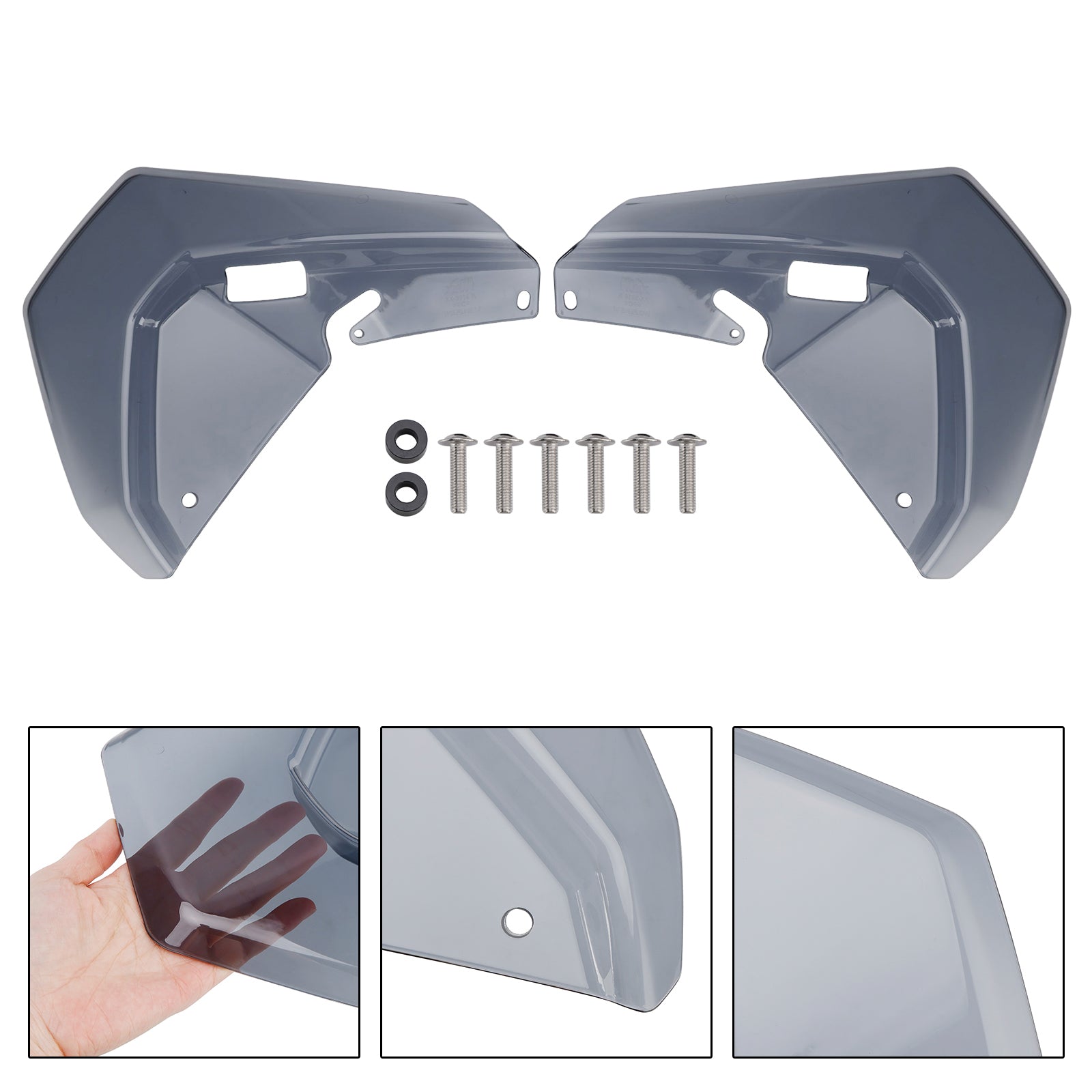 2025-2026 BMW R1300GS ADV Windshield Plate Side Panels