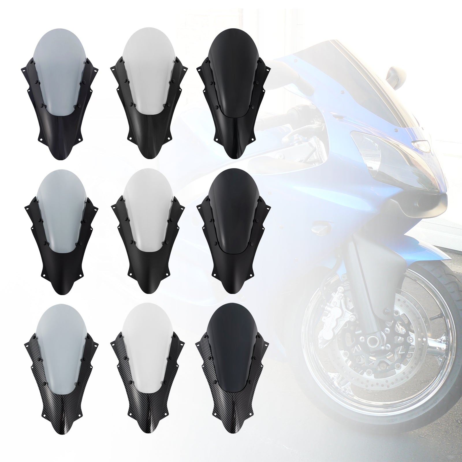 Parabrezza per Kawasaki ZX-4R ZX-4RR 2023