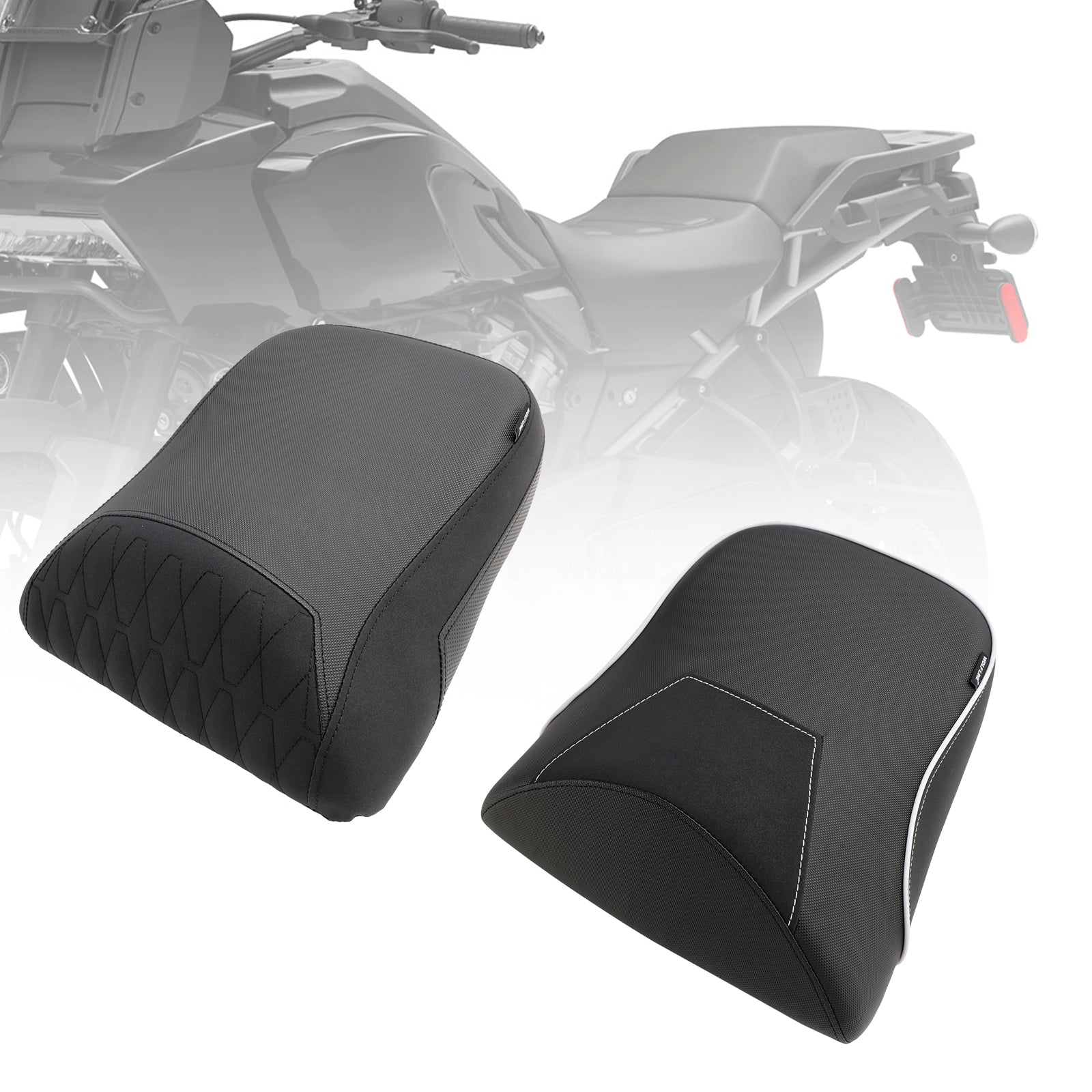 Pan America 1250 2021-2023 2022 Rear Seat Passenger Cushion Flat Black