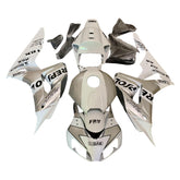 Amotopart 2006-2007 Honda CBR1000RR White Grey Repjol Fairing Kit