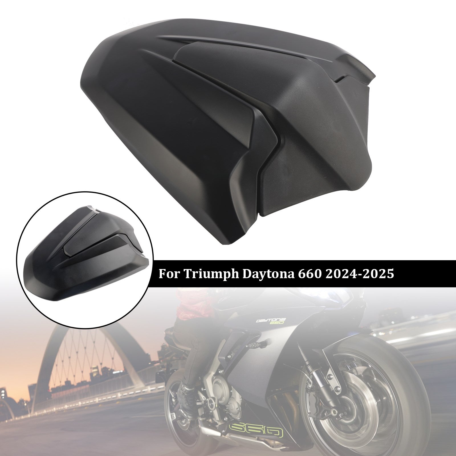 2024-2025 Daytona 660 Tail Rear Seat Cover Fairing Cowl