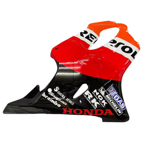 Amotopart 2001–2003 Honda CBR600 F4i Red &amp; Orange Repjol Verkleidungsset