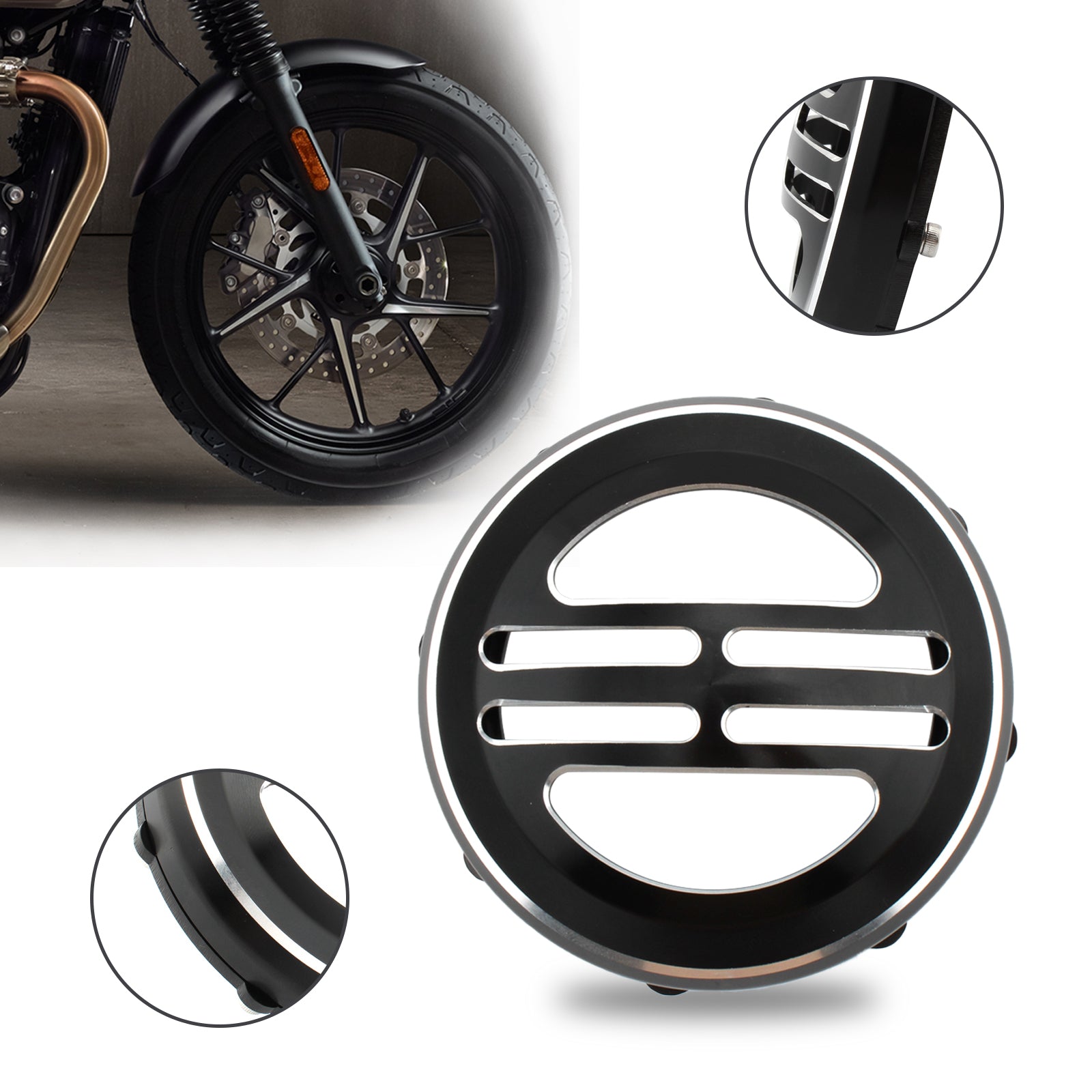 Bobber T120 T100 Street twin Horn Cover Universal Decorative Cover