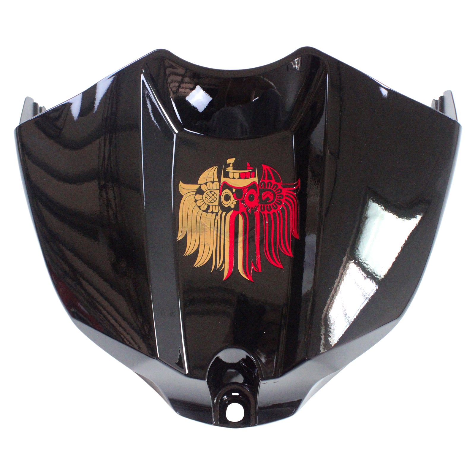 Amotopart 2009–2011 YZF 1000 R1 Yamaha Verkleidungsset in Schwarz mit rotem Logo