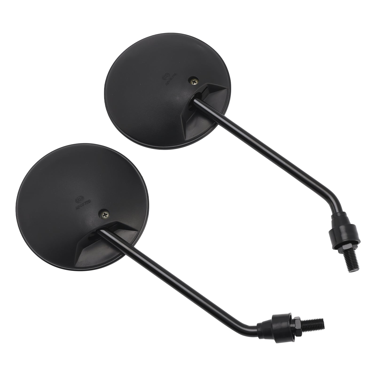 1994-2010 Honda XL600V XL650V XL700V Transalp Black 10mm Rearview Mirror Set