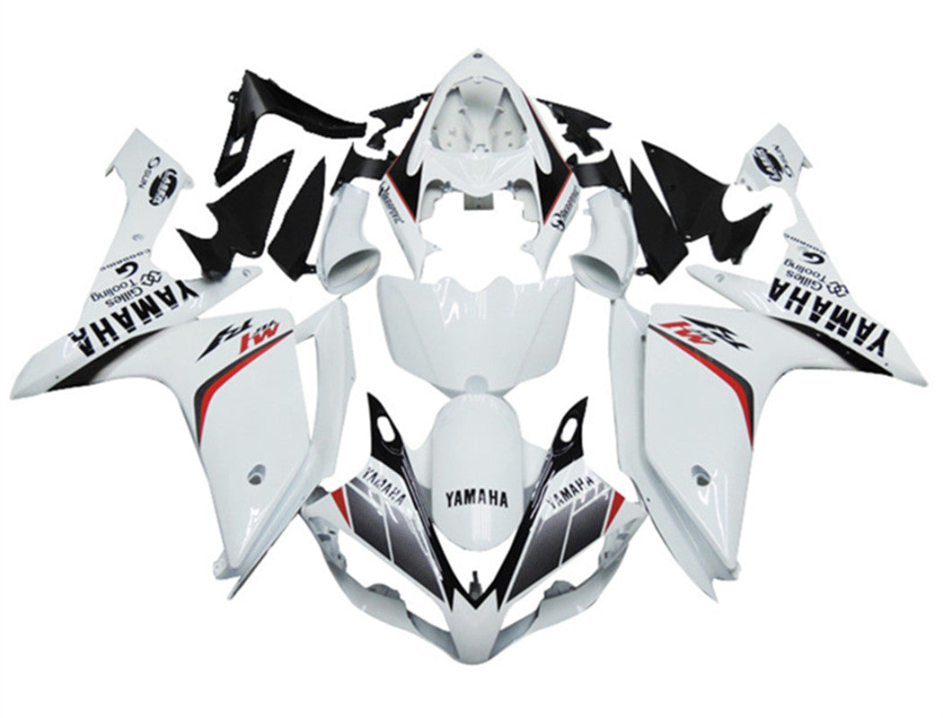 Kit Carenado Amotopart Yamaha YZF 1000 R1 2007-2008 Blanco