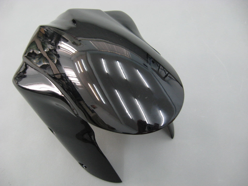 Amotopart 2004–2005 Kawasaki ZX10R Schwarz-Weiß-Verkleidungsset