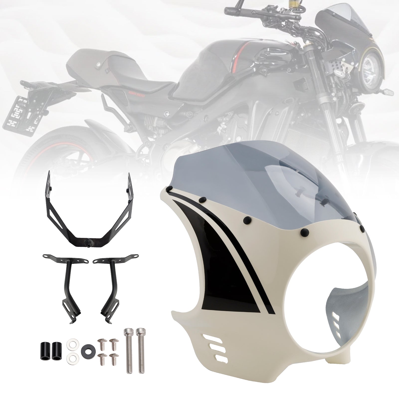 Yamaha XSR900 2022-2025 Headlight Fairing Windshield WindScreen