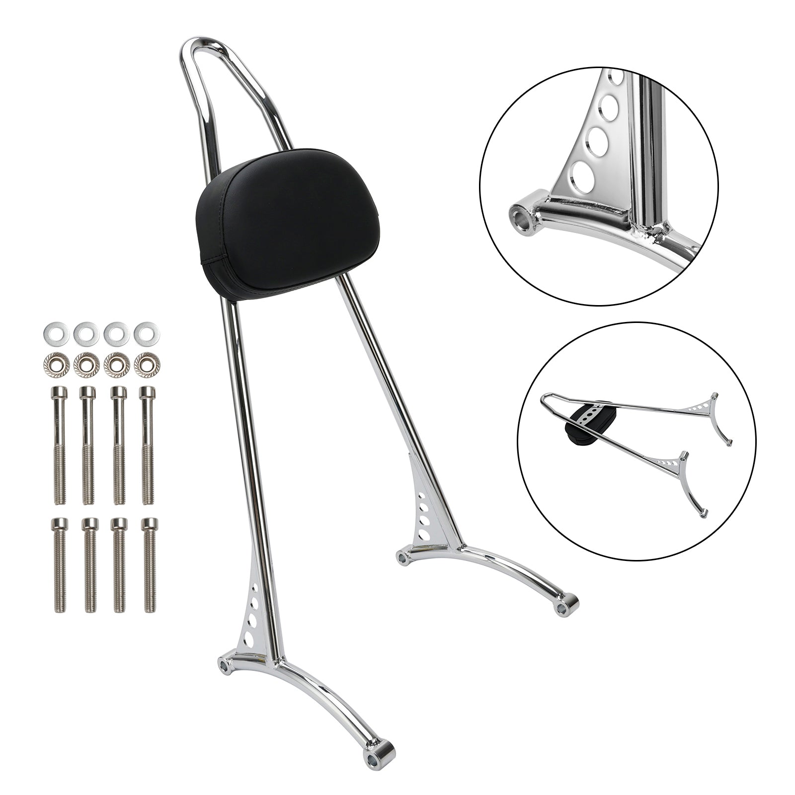 Sportster Iron 883 1200 XL 48 72 Passenger Sissy Bar Backrest