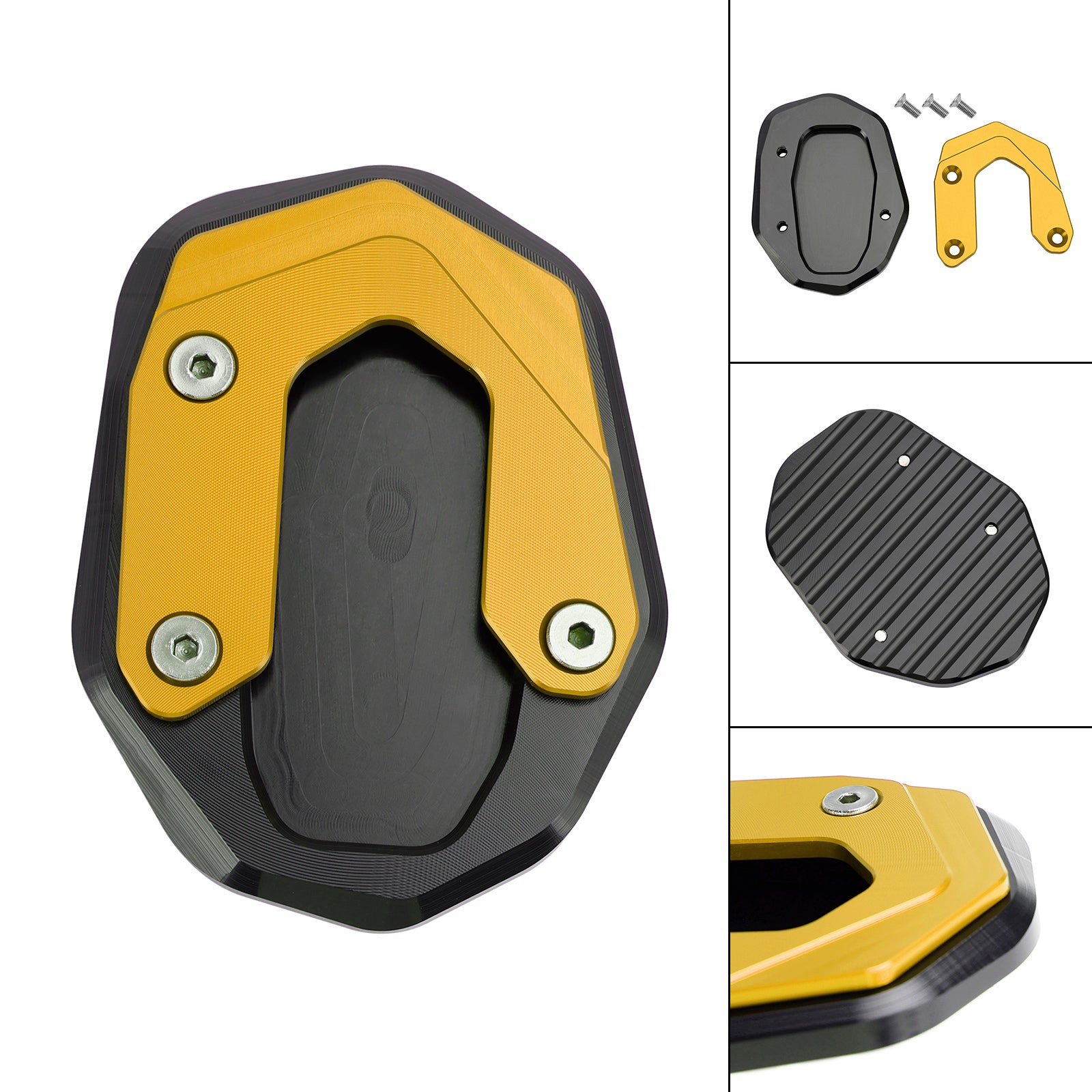 15-20 Ducati Scrambler 400/800/1100 Kickstand Enlarge Plate Pad