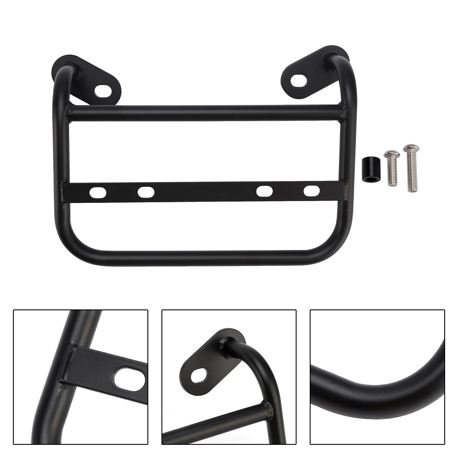 2024-2025 Bmw R12 Right Side Bag Racks Saddlebag Mounting Bracket Black Steel