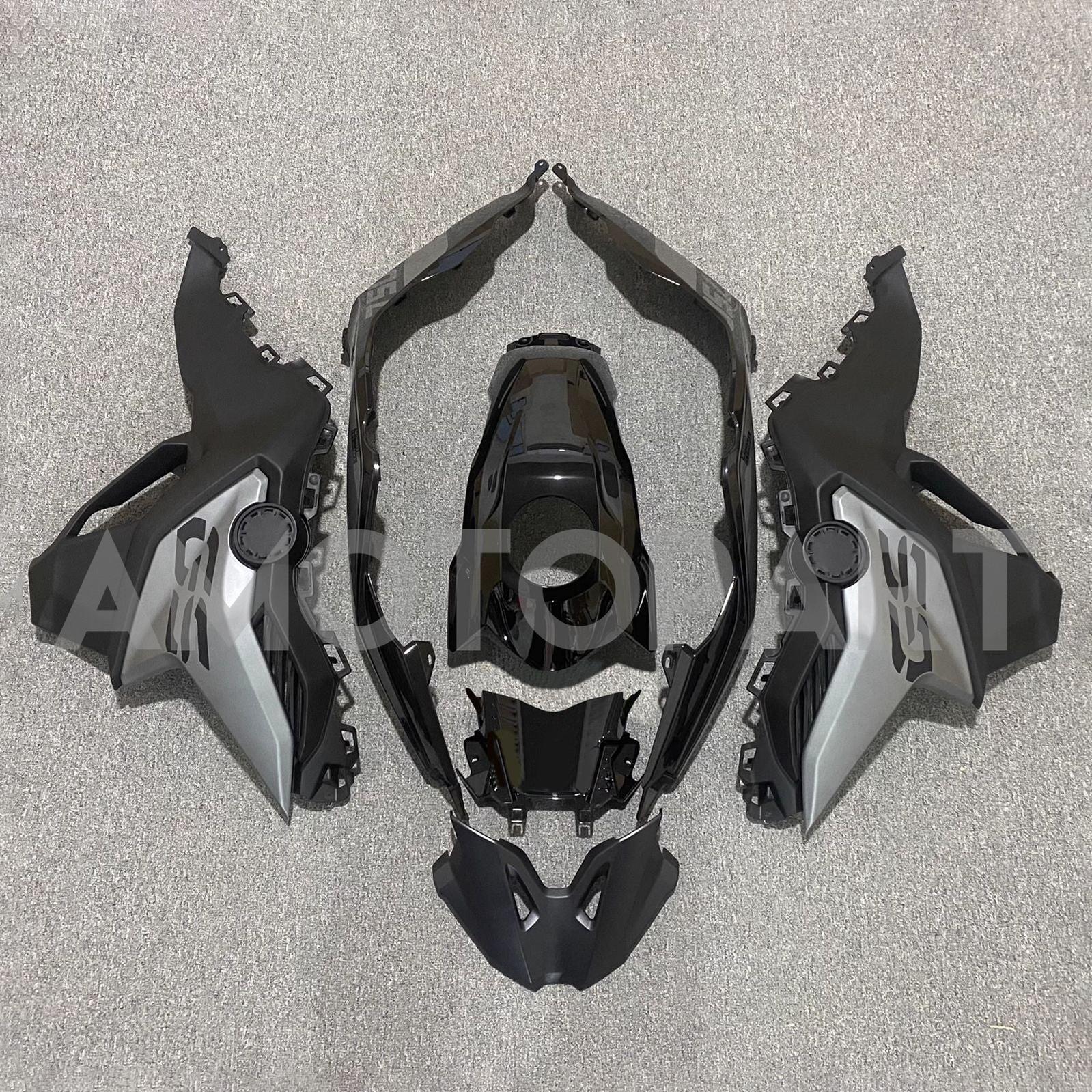 Amotopart 2018-2022 BMW F750GS F850GS Black Grey Fairing Kit