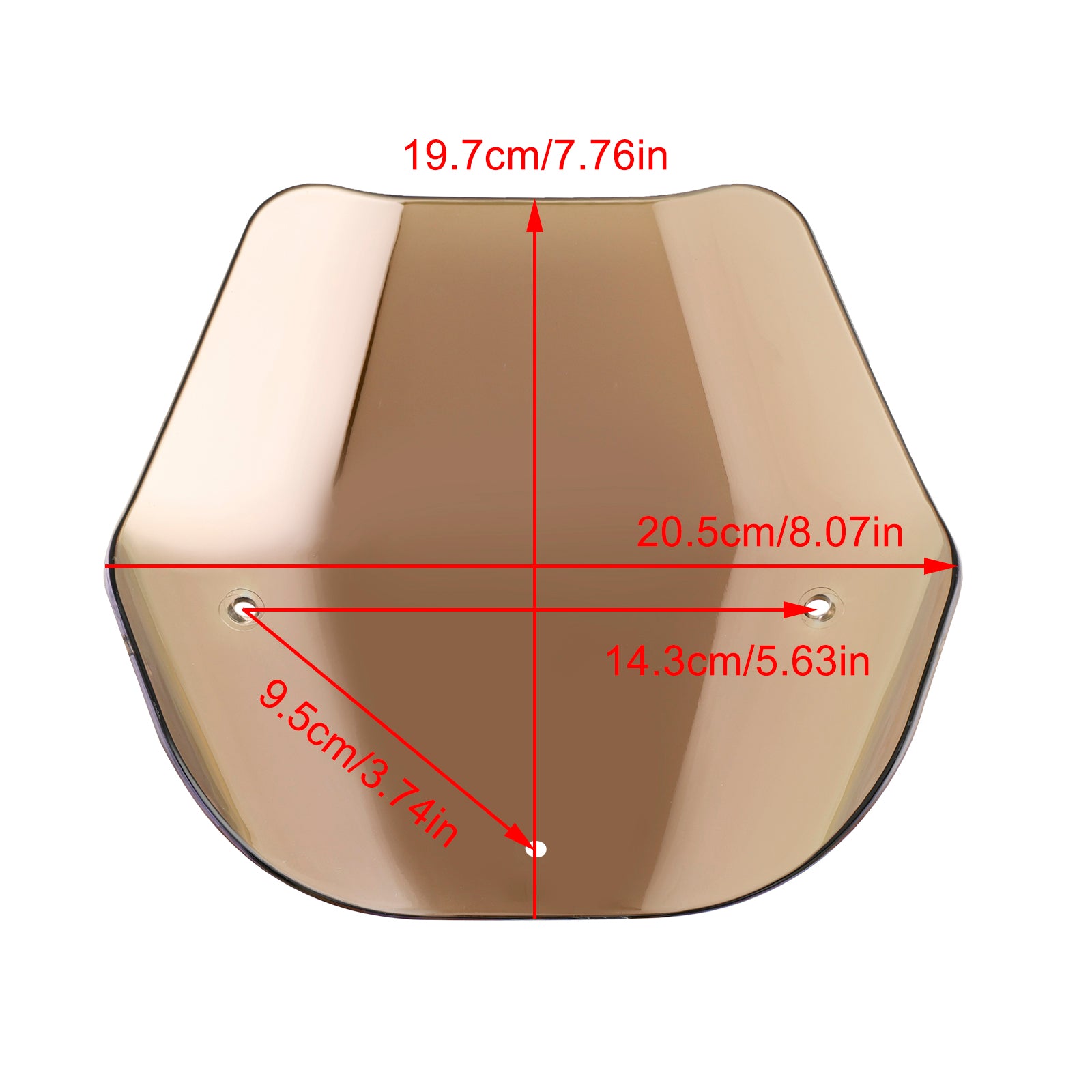 2023-2024 Suzuki GSX-8S Windshield WindScreen
