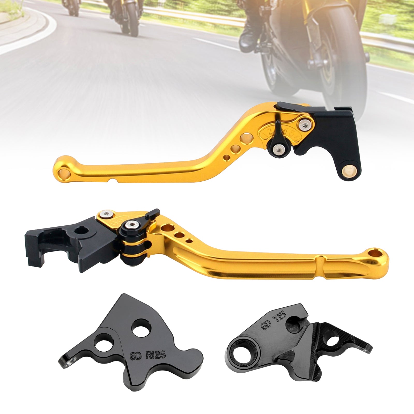 2019-2022 Yamaha XSR 155 MT15 Lang koblingsbremsearme