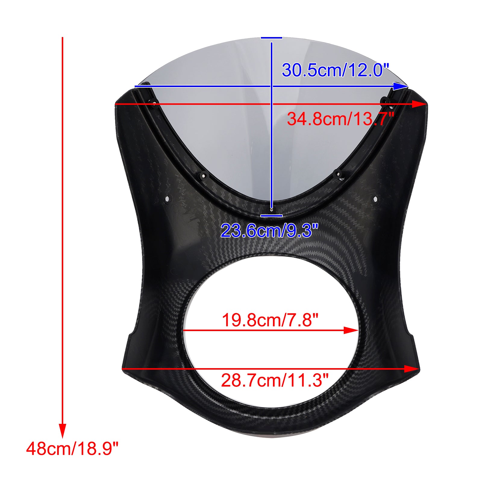 24-25 Kawasaki Eliminator 500 Headlight Windscreen Fairing Windshield